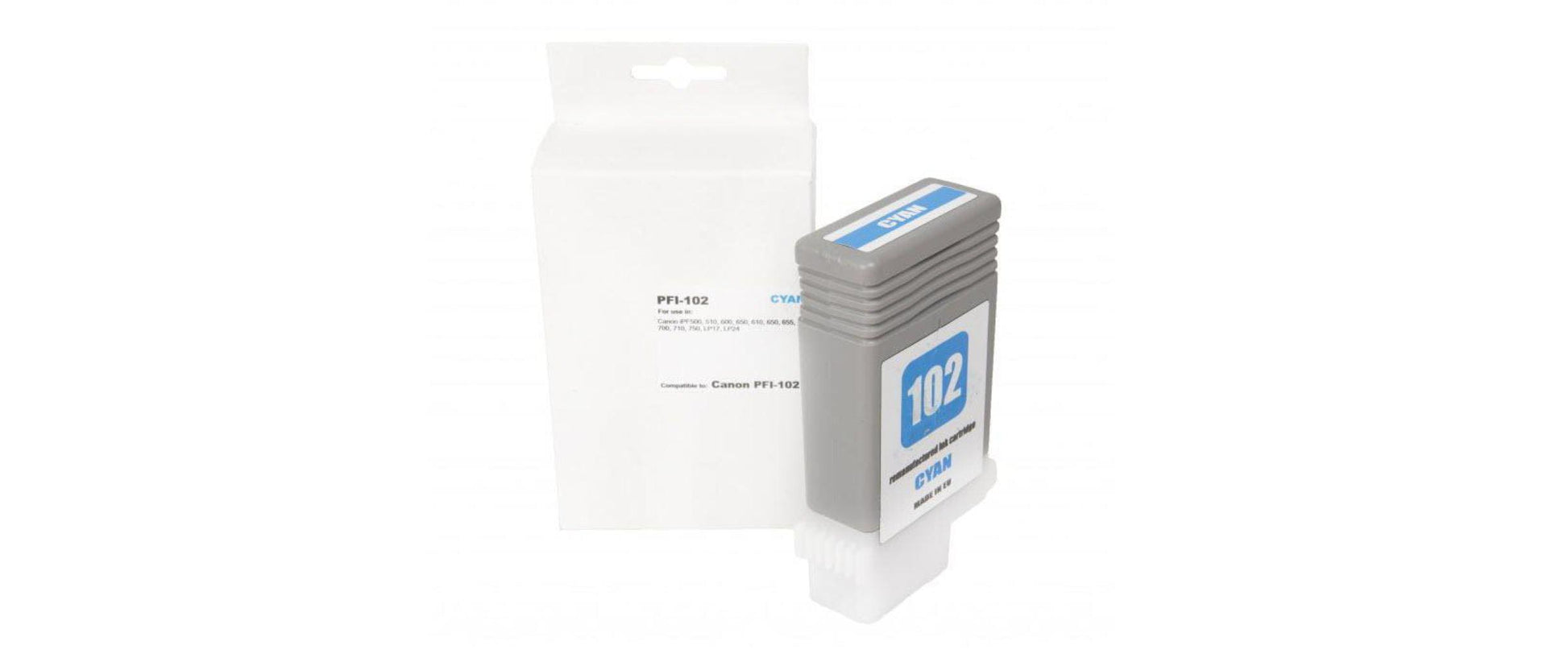 Canon Tintenpatrone PFI102C, cyan – für PFI-102-Serie