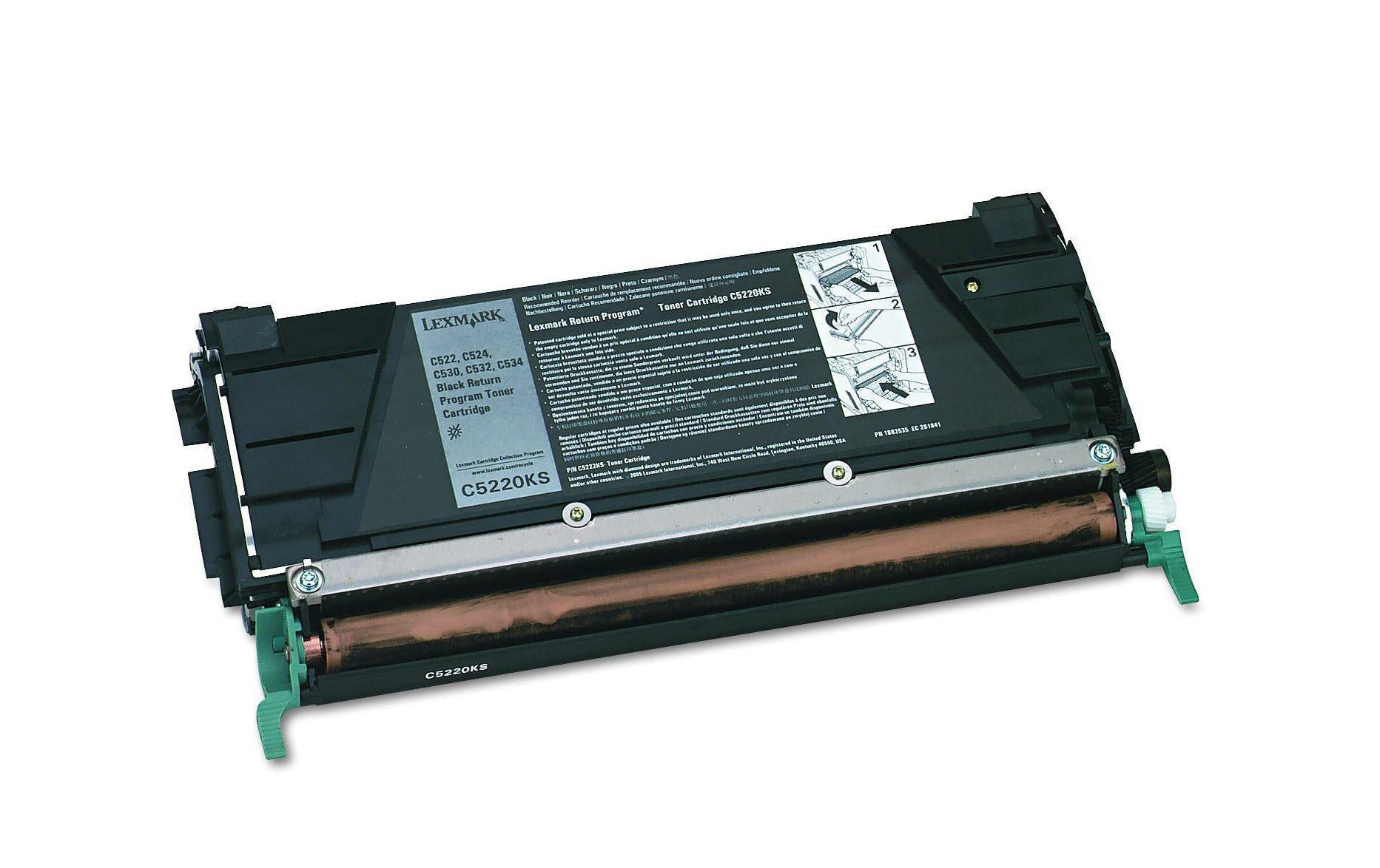 Lexmark Toner – schwarz, 4000 Seiten