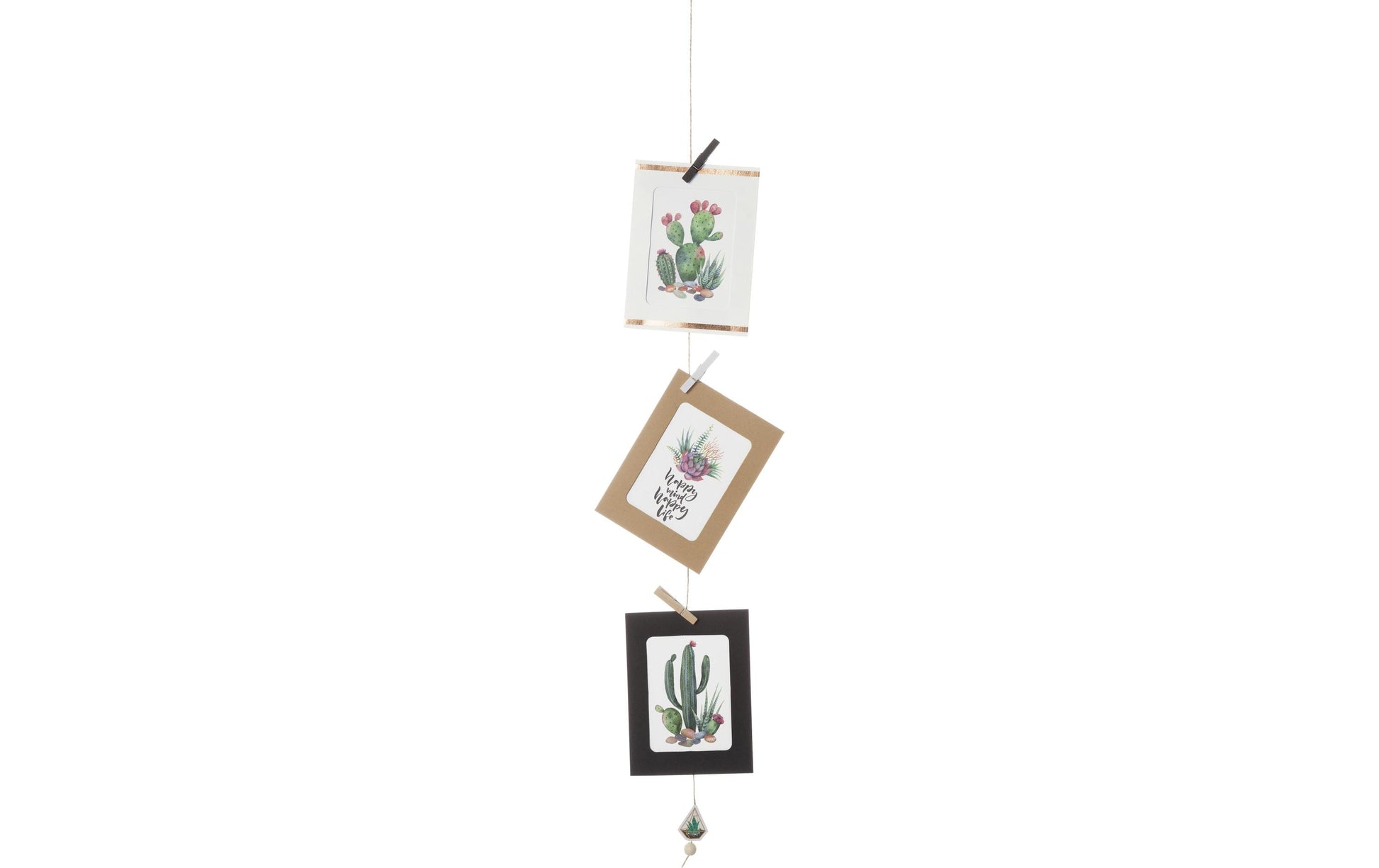 Folia Bastelset Bilderrahmen-Girlande – 19-teilig – 100 × 150 mm