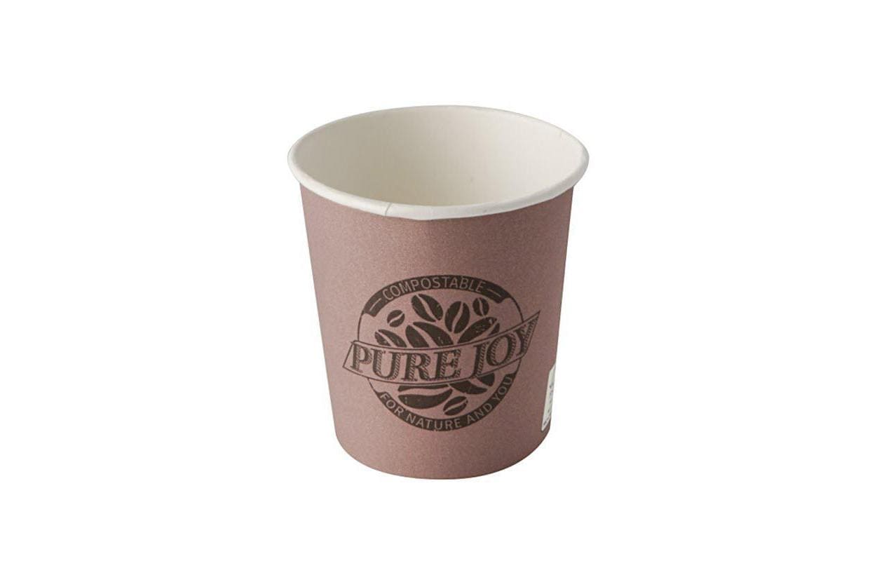 Papstar Trinkbecher Pure, Papier – 1 dl, Lila – 80 Stk.