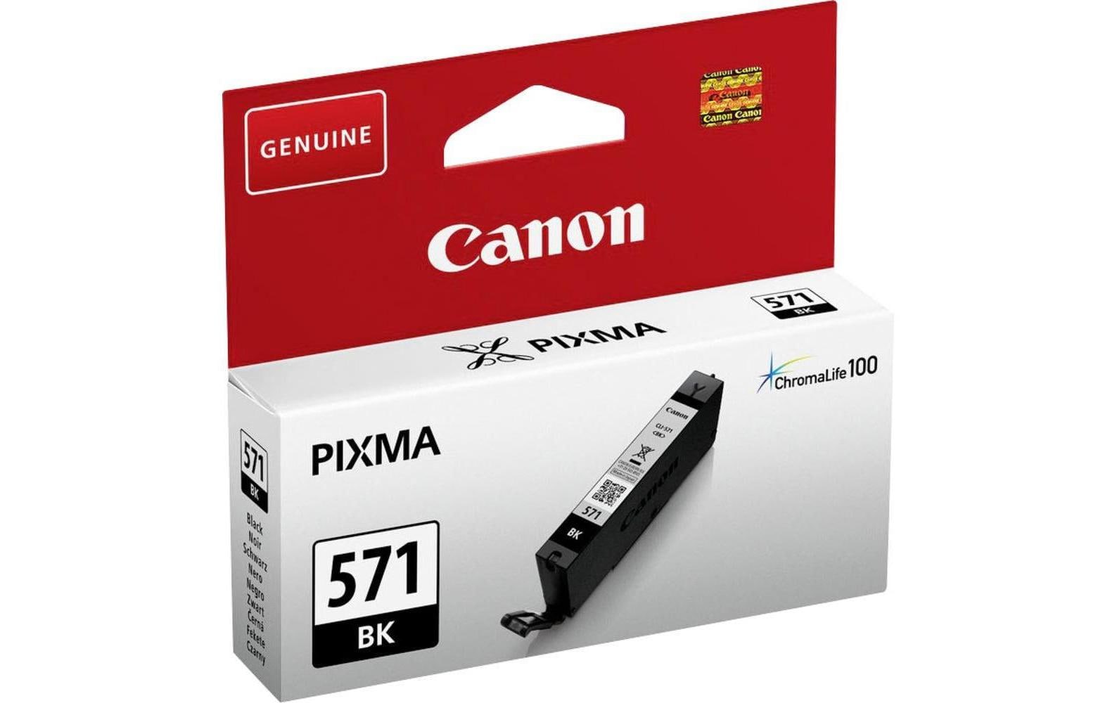 Canon Tintenpatrone CLI-571 BK, Schwarz, 1'795 Seiten