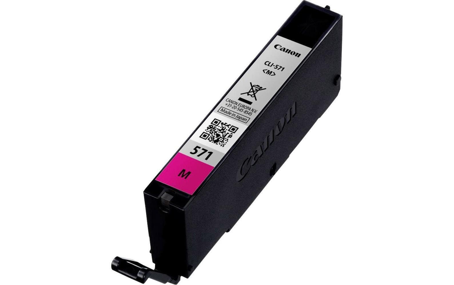 Canon Tintenpatrone CLI-571 M, magenta, 345 Seiten
