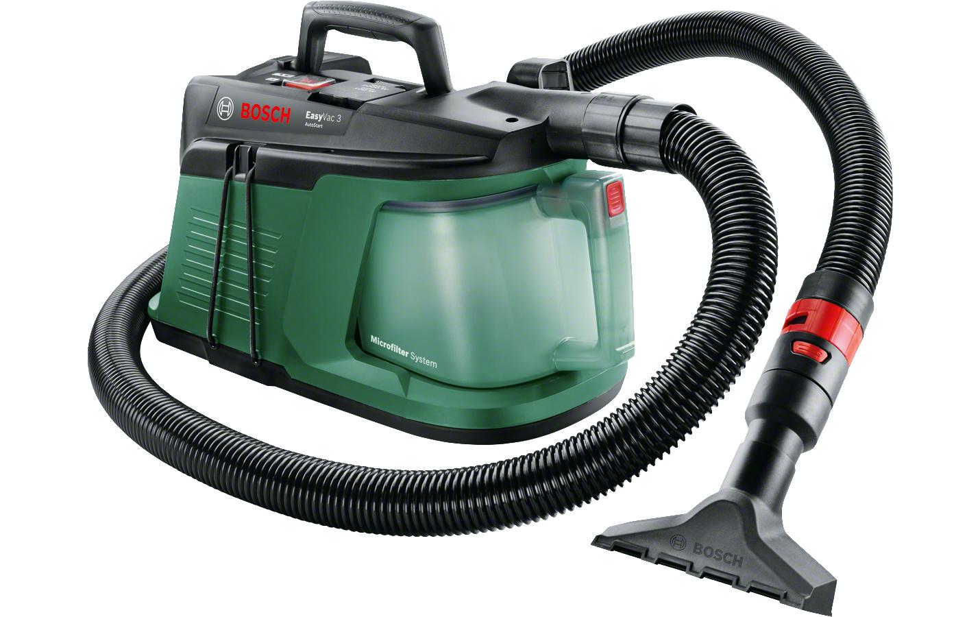 Bosch Handstaubsauger EasyVac 3 – 700 W, 2,1 l, Netzbetrieb, Schlauch 2,2 m