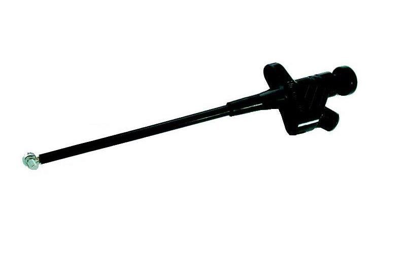 Velleman HM6400 – Klemmprüfspitze – 4 mm Buchse, Bananenstecker, 60 V DC, Schwarz