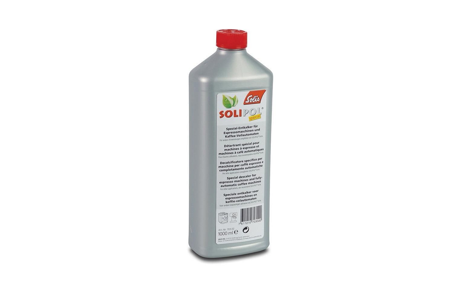 Solis Solipol Special Entkalker – für Espressomaschinen und Kaffee-Vollautomaten – Flüssig – 1 l