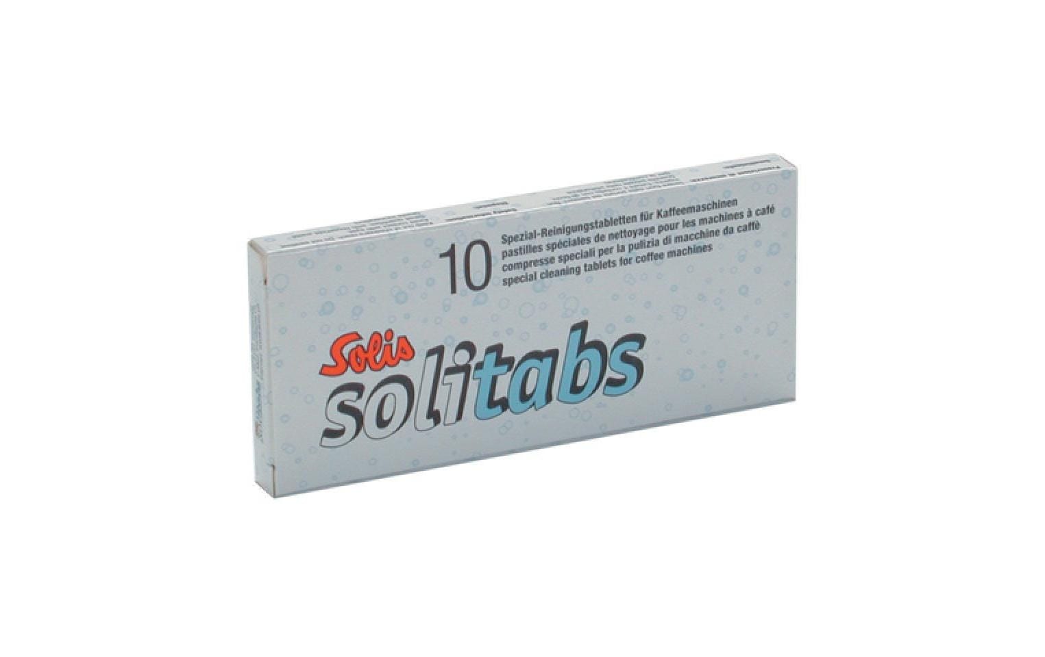 Solis Solitabs Reinigungstabletten – für Kaffeemaschinen – 10 Tabs