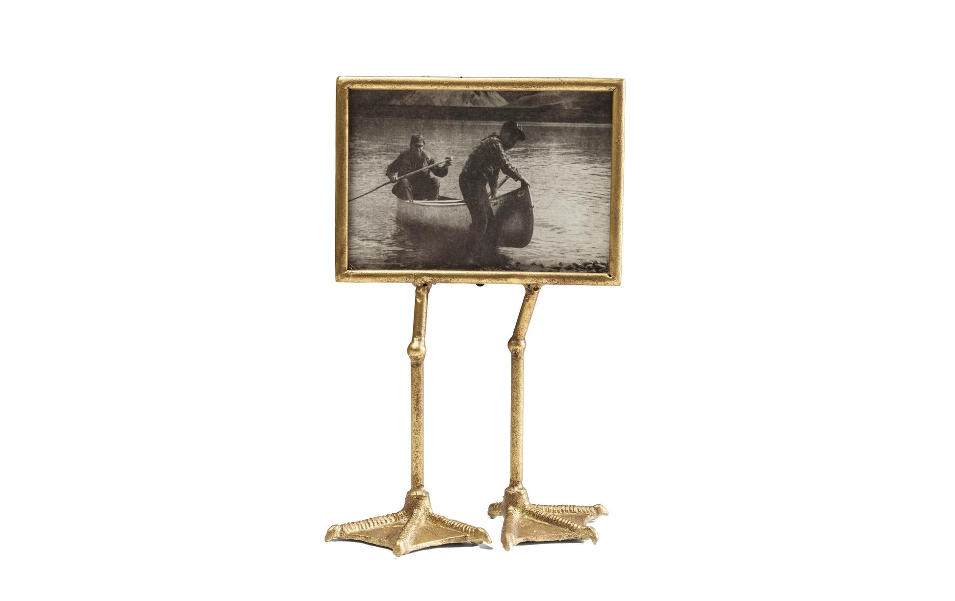 KARE Design Bilderrahmen – für 13 × 18 cm – Glas & MDF & Stahl, Gold