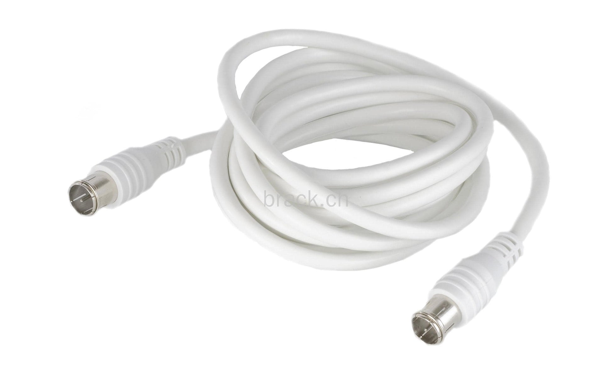 Axing SAT-Anschlusskabel – 5 m, F-Stecker – Weiss