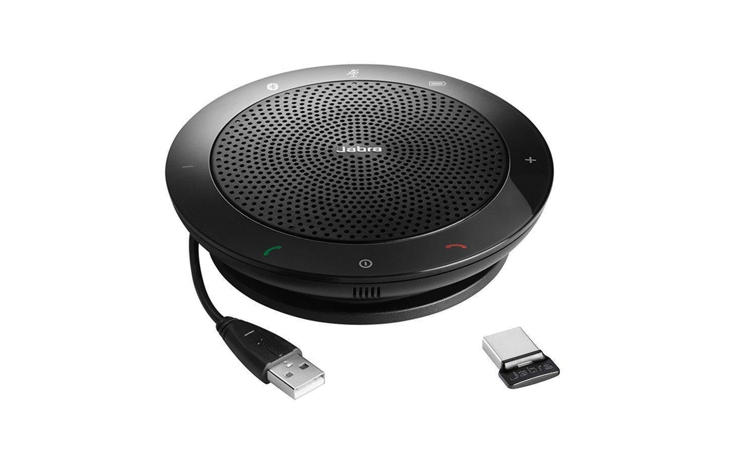 Jabra Speak 510+ – Konferenzlautsprecher, UC, Bluetooth, mit Link 360, 360° Mikrofon