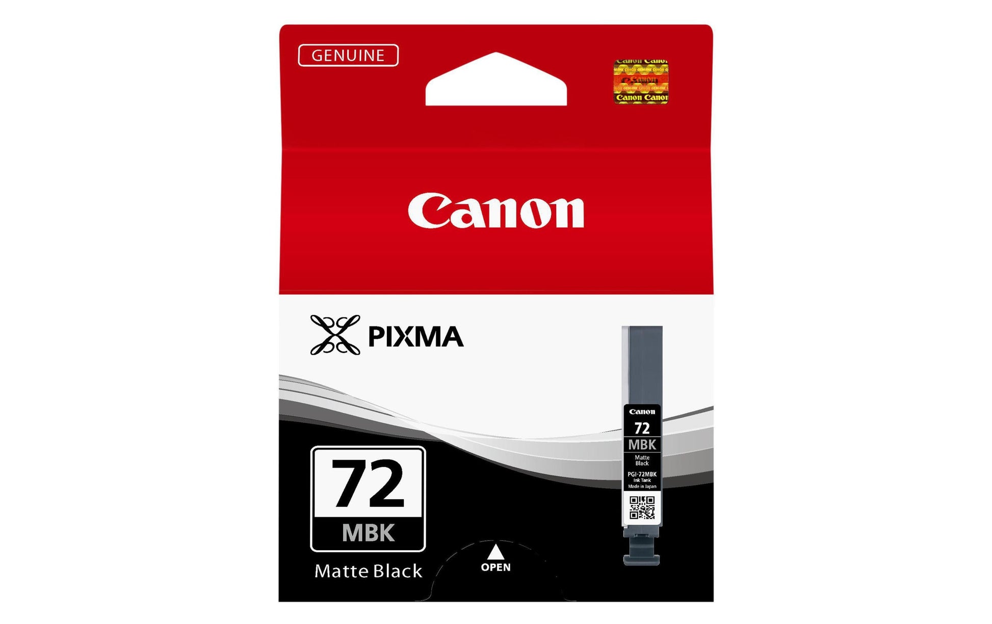 Canon Tintenpatrone PGI-72MBK, schwarz, 14 ml – für kompatible Geräte