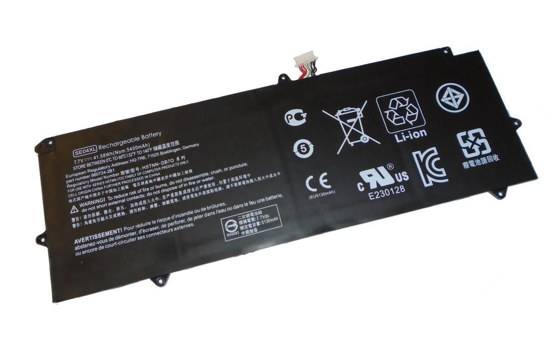 Vistaport Notebook-Akku – für HP 612 G2, PRO X2 612 G2, X2 612 G2 – 42 Wh, 7,7 V, 4 Zellen – Schwarz