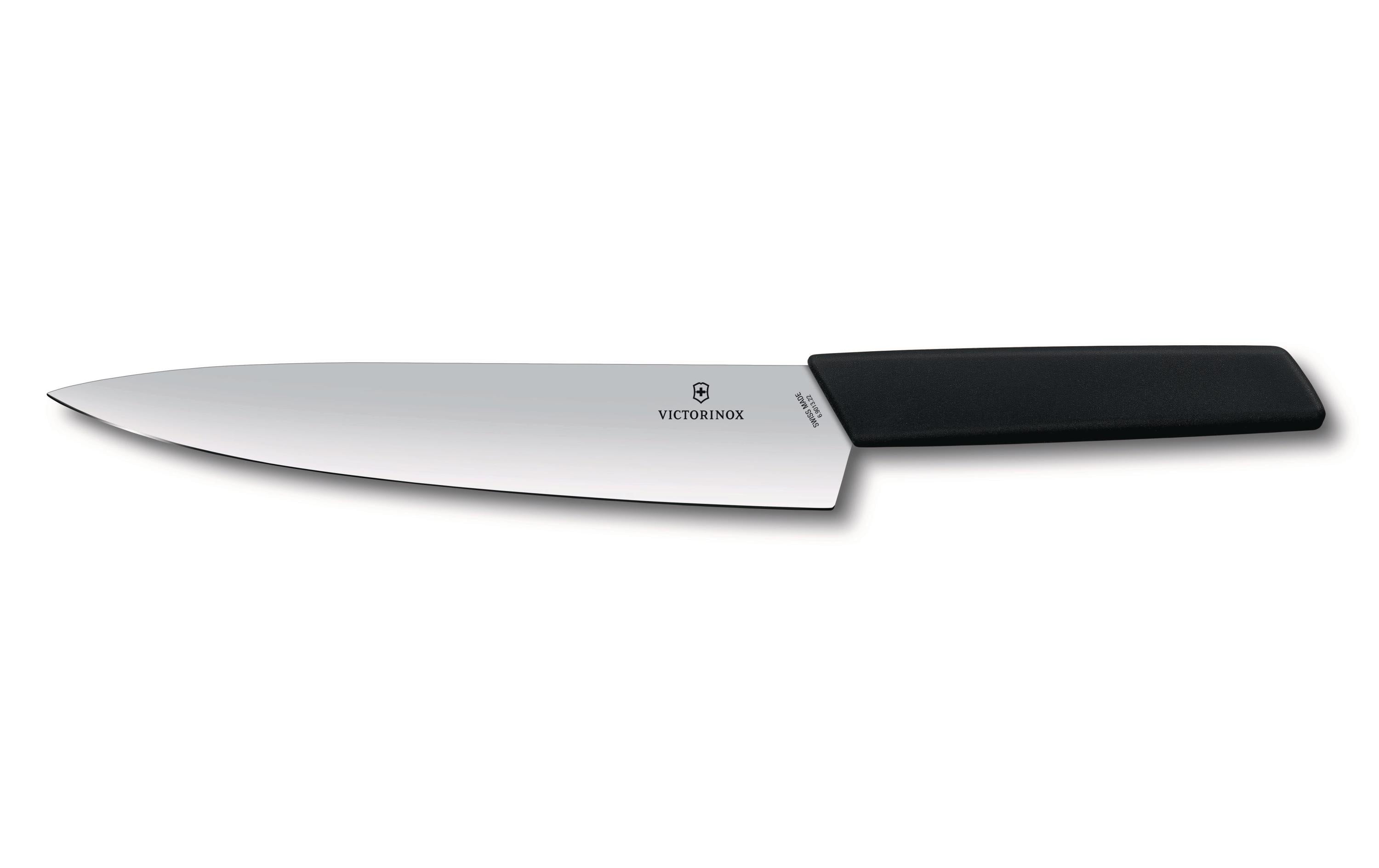 Victorinox Tranchiermesser 22 cm, Edelstahl, Kunststoff, schwarz