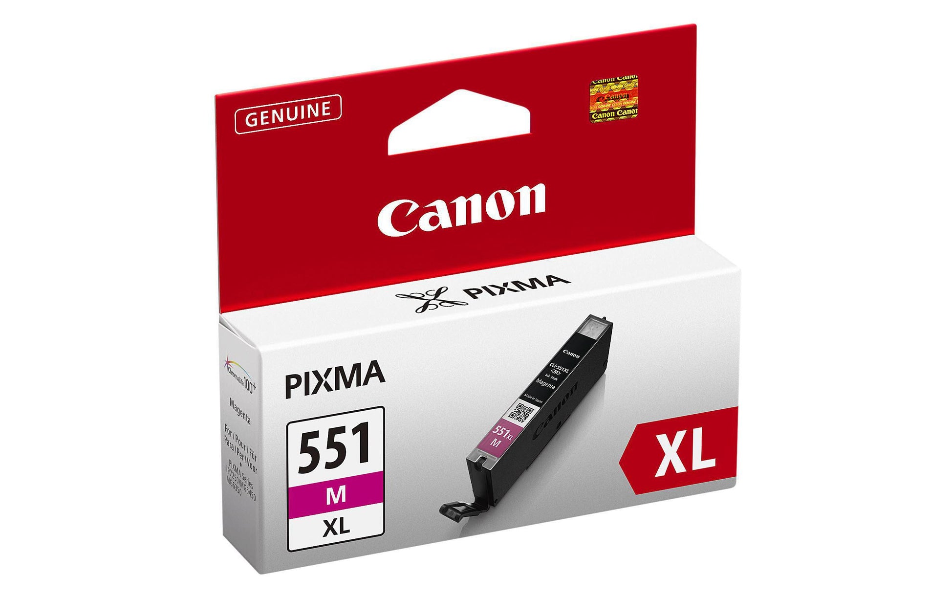 Canon Tintenpatrone CLI-551XL, Magenta, XL, 695 Seiten – für Inkjet- und Multifunktionsgeräte