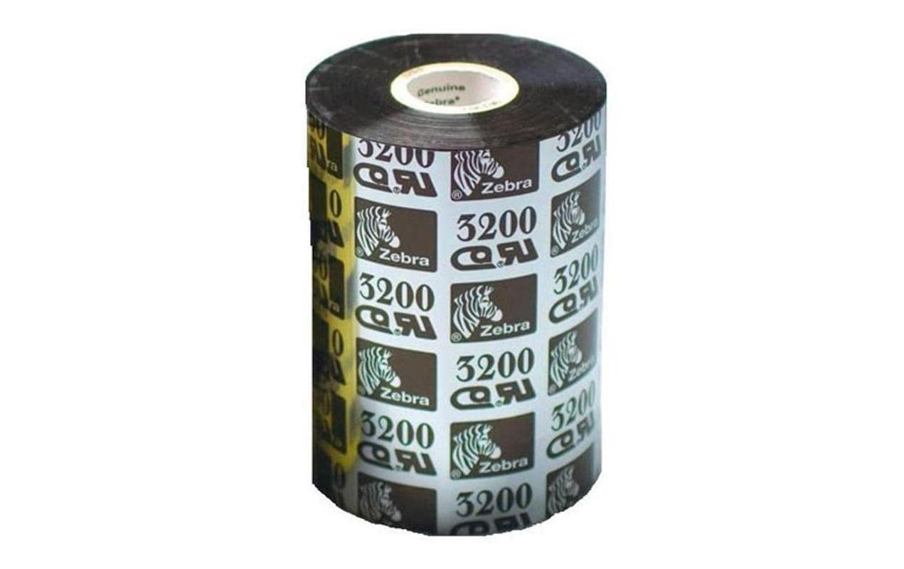 Zebra Wachs/Harz Thermotransferband 84 mm × 74 m, Kern 1/2", schwarz