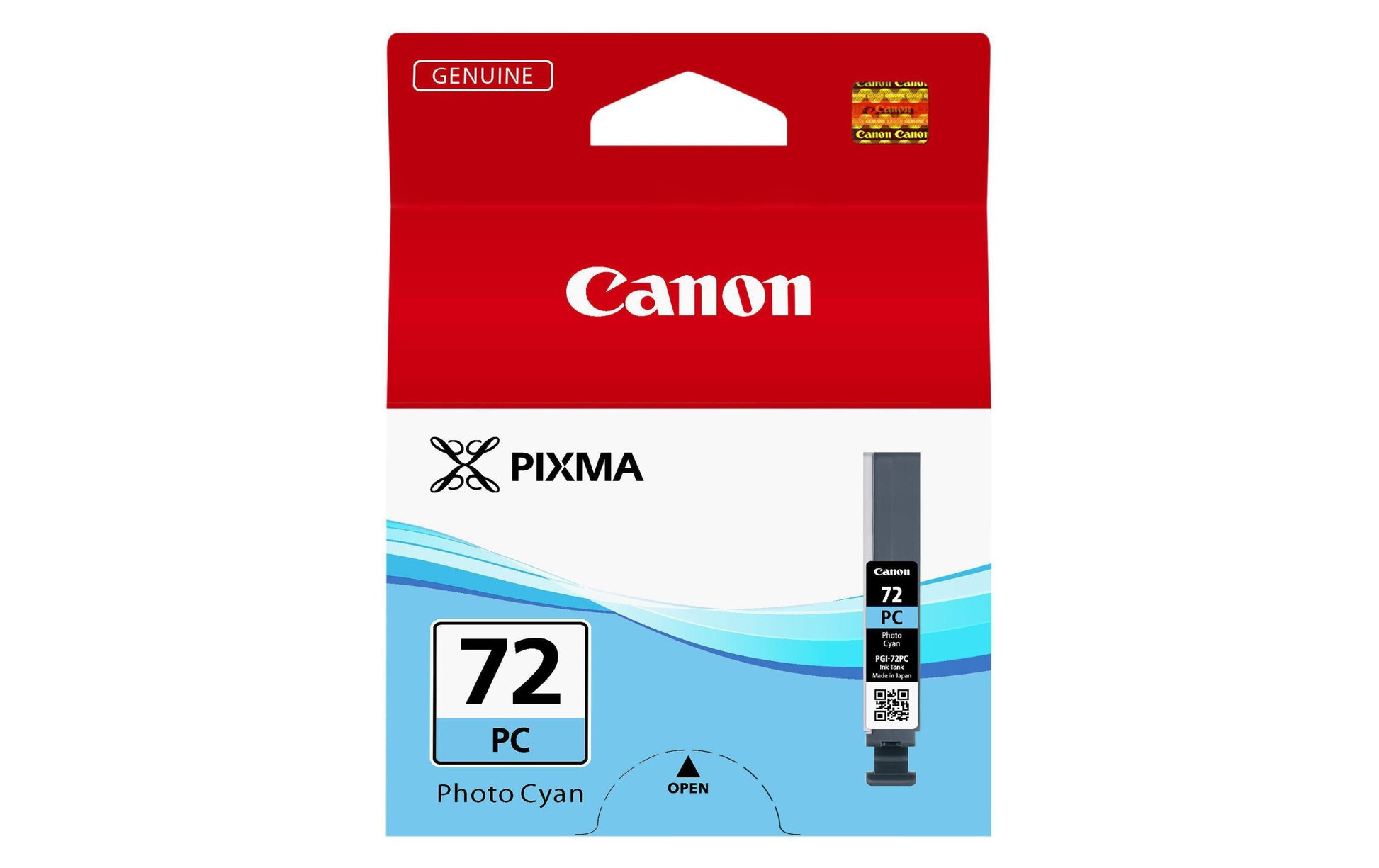 Canon Tintenpatrone PGI-72PC, cyan, 14 ml – für Inkjetdrucker/Multifunktionsgeräte