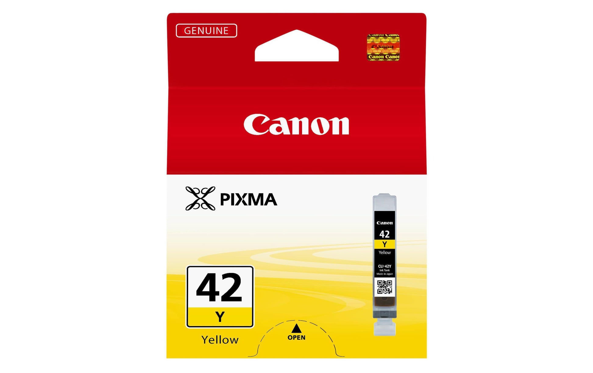 Canon Tintenpatrone CLI-42, Gelb – für Inkjetdrucker/Multifunktionsgeräte