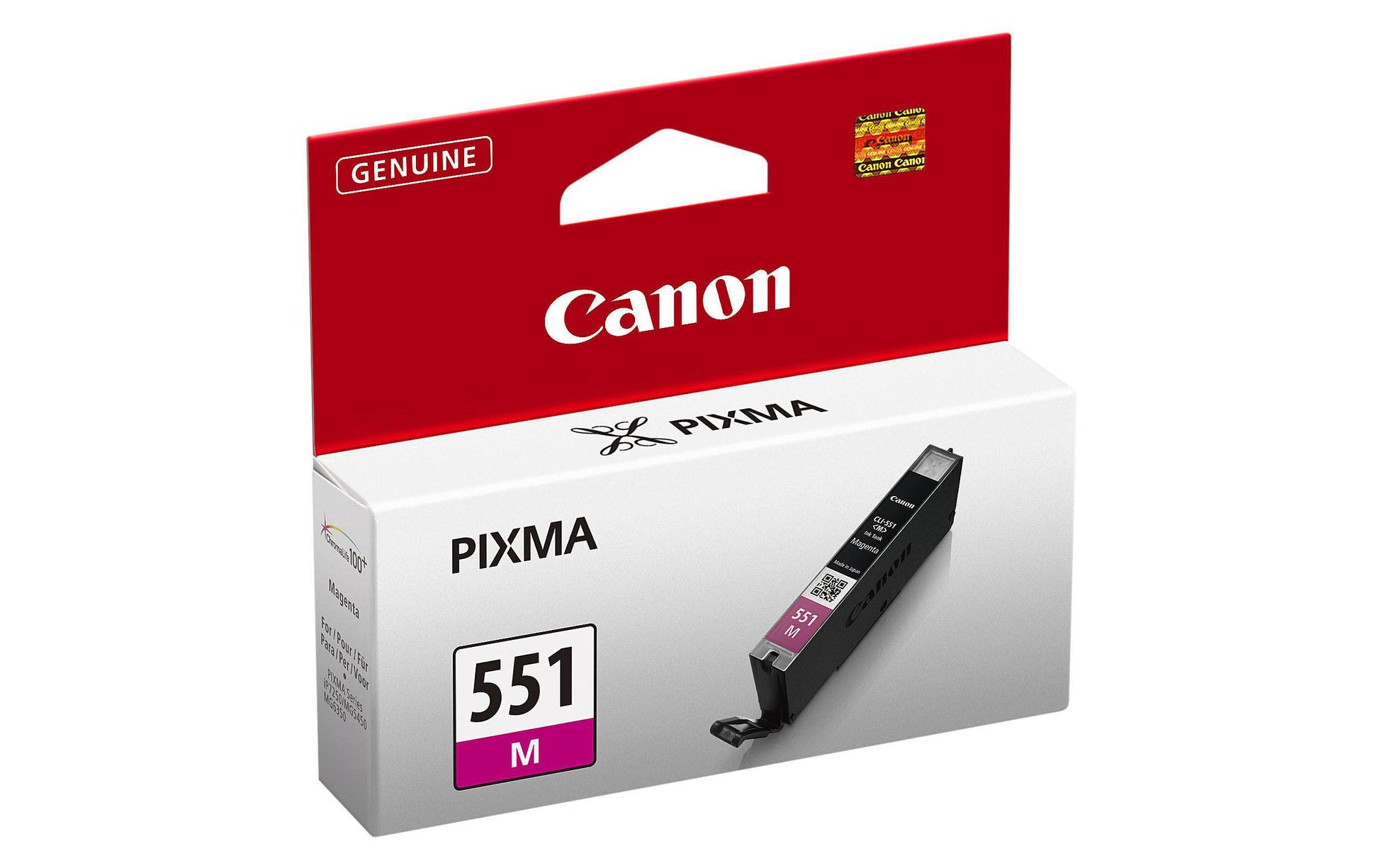 Canon Tintenpatrone CLI-551M, Magenta, 319 Seiten