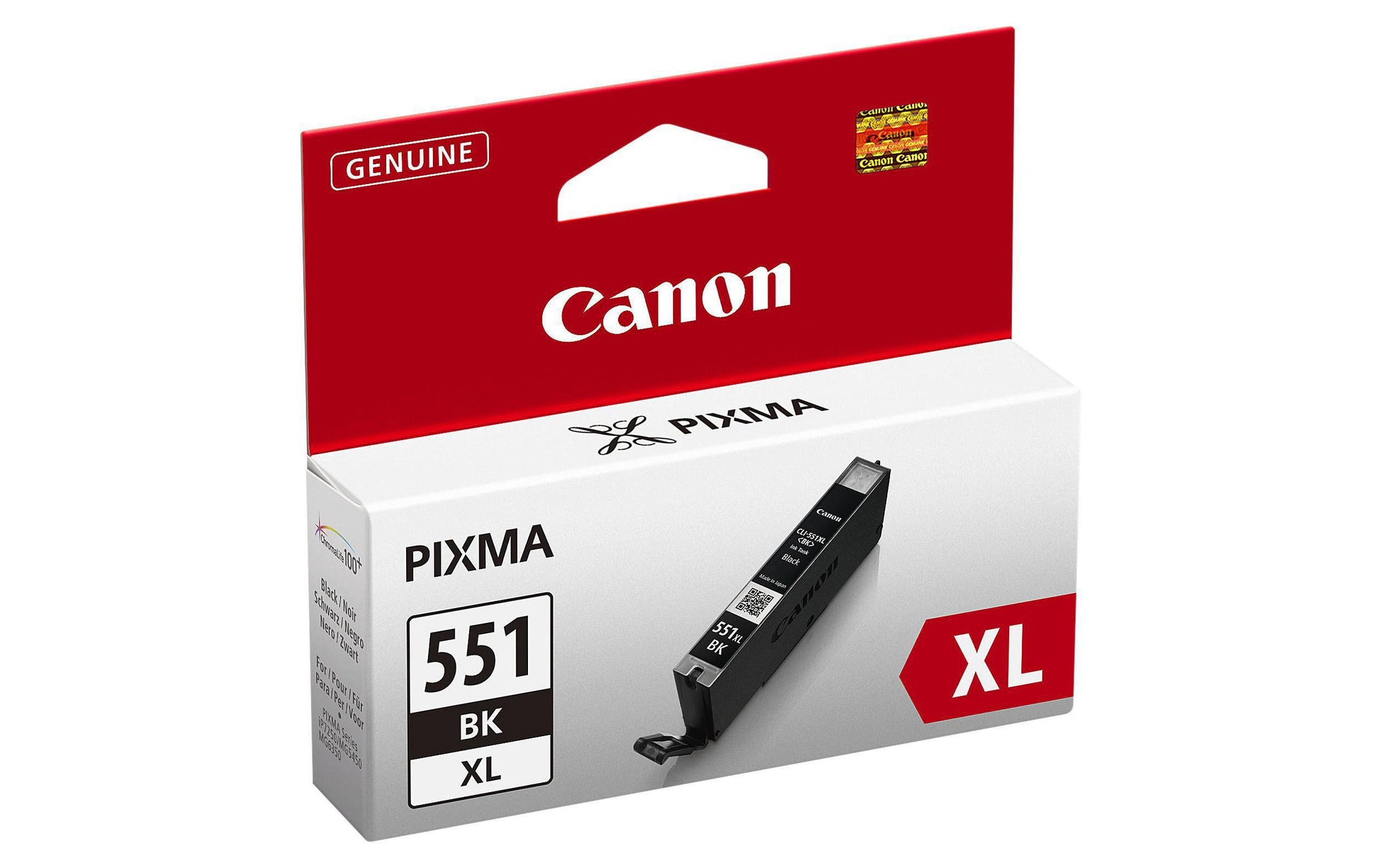 Canon Tintenpatrone CLI-551XL BK, 950 Seiten – für PIXMA