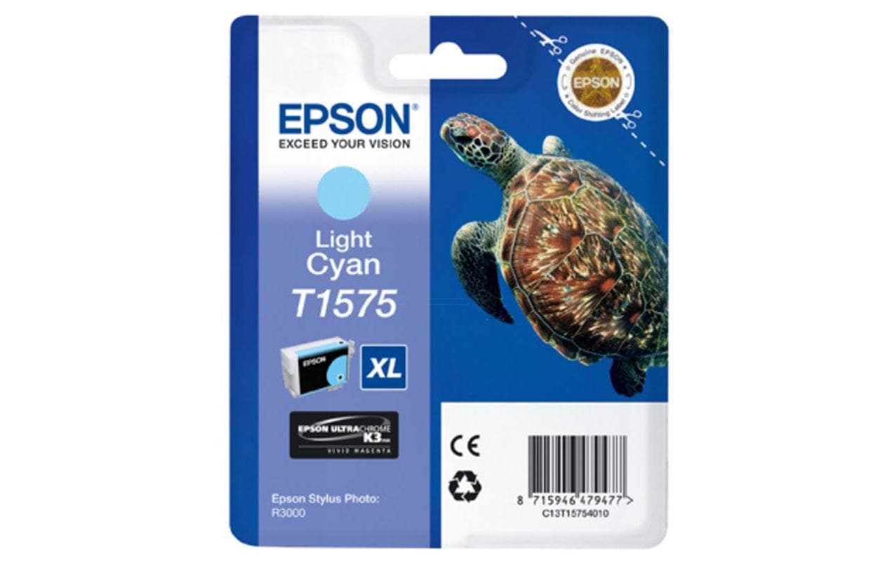 Epson Tintenpatrone T1575, cyan, 25,9 ml