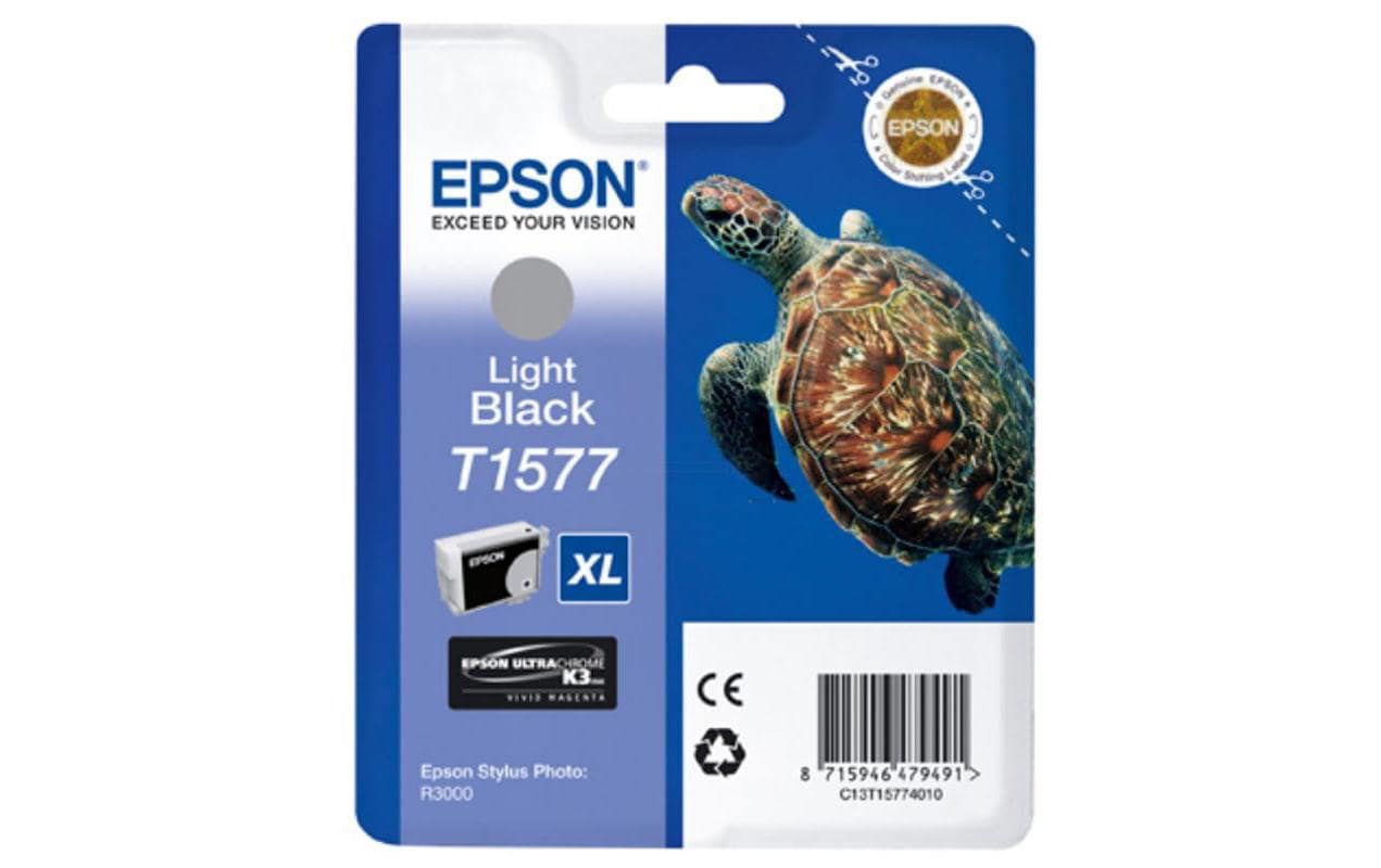 Epson Tintenpatrone T1577, schwarz, 25,9 ml