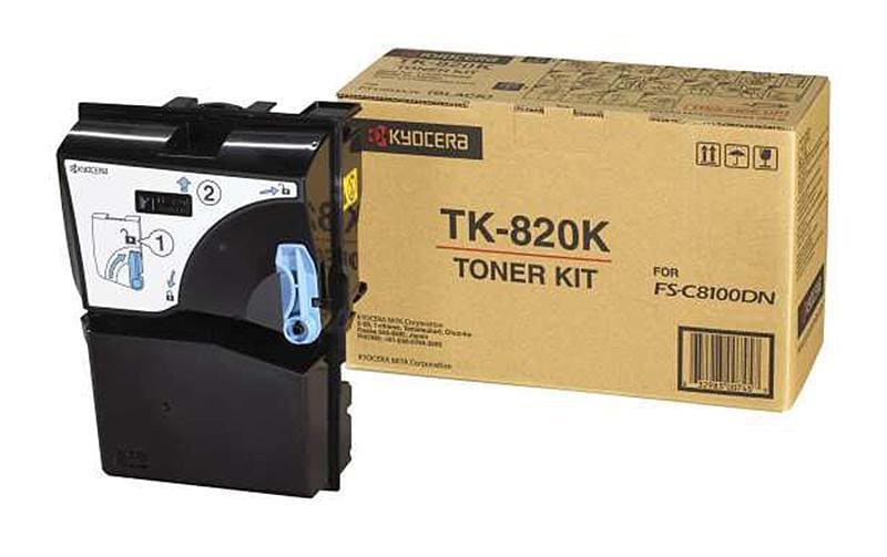 Kyocera – Toner TK-820K – schwarz, 15000 Seiten