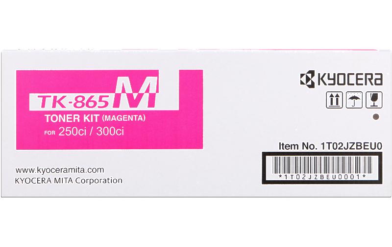 Kyocera – Toner TK-865M – Magenta, 12000 Seiten