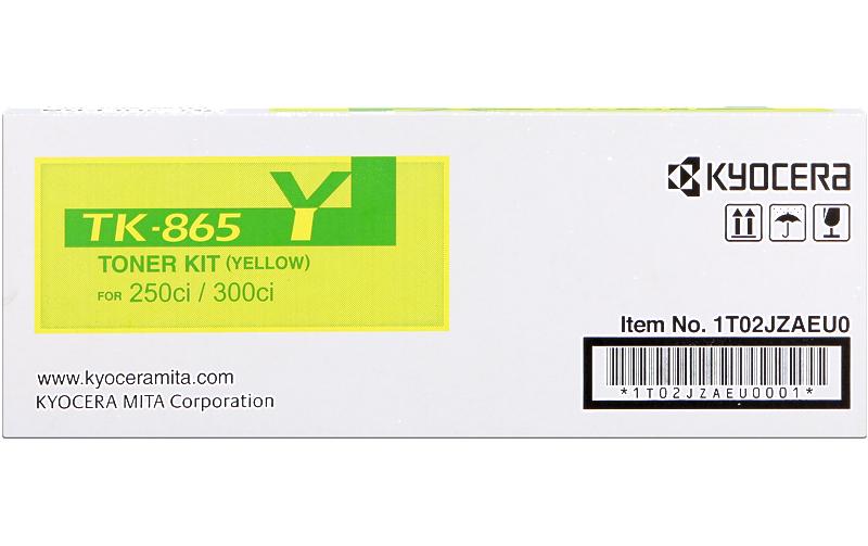 Kyocera – Toner TK-865Y – gelb, 12000 Seiten