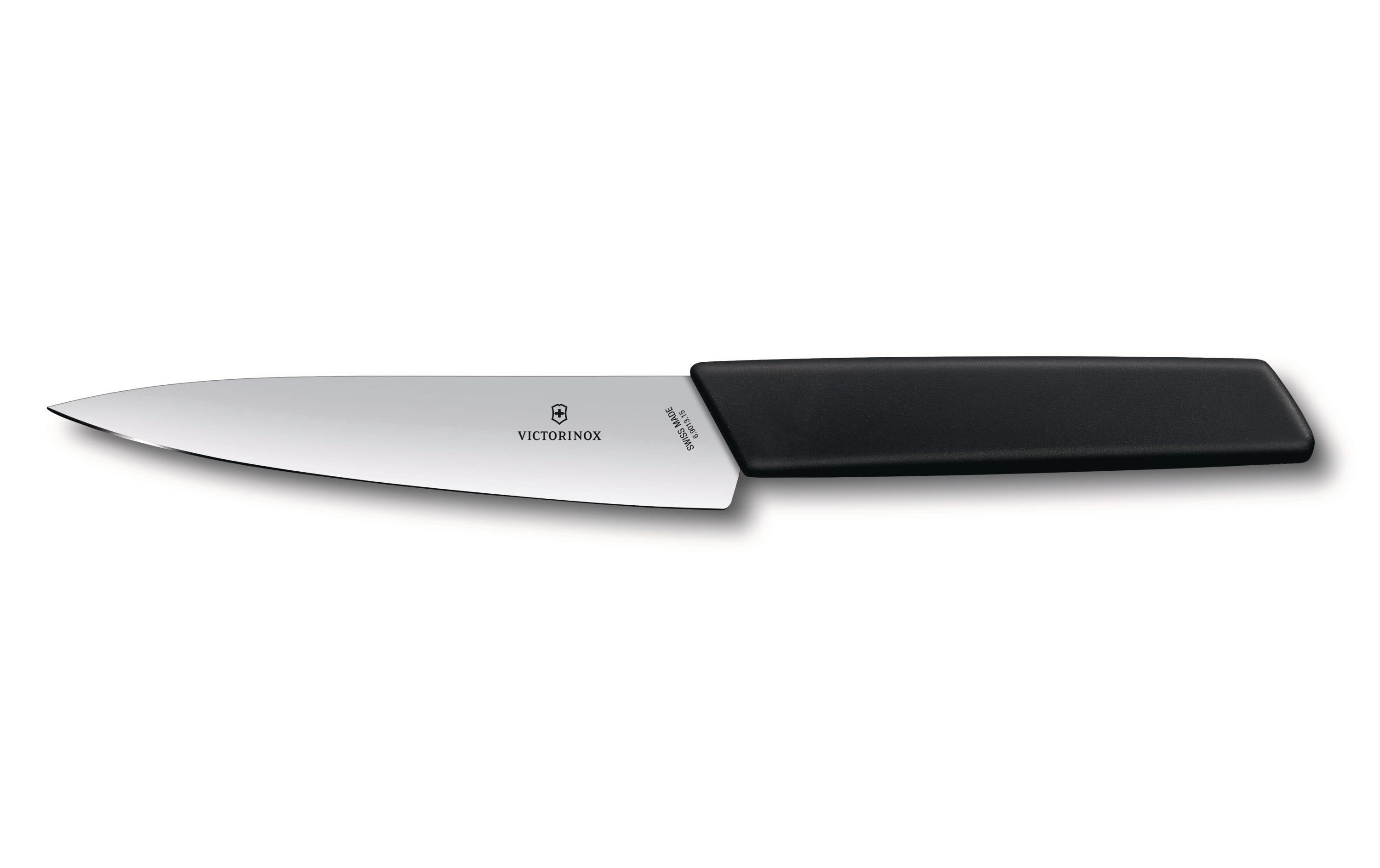 Victorinox Officemesser 15 cm, Edelstahl, Kunststoff, schwarz