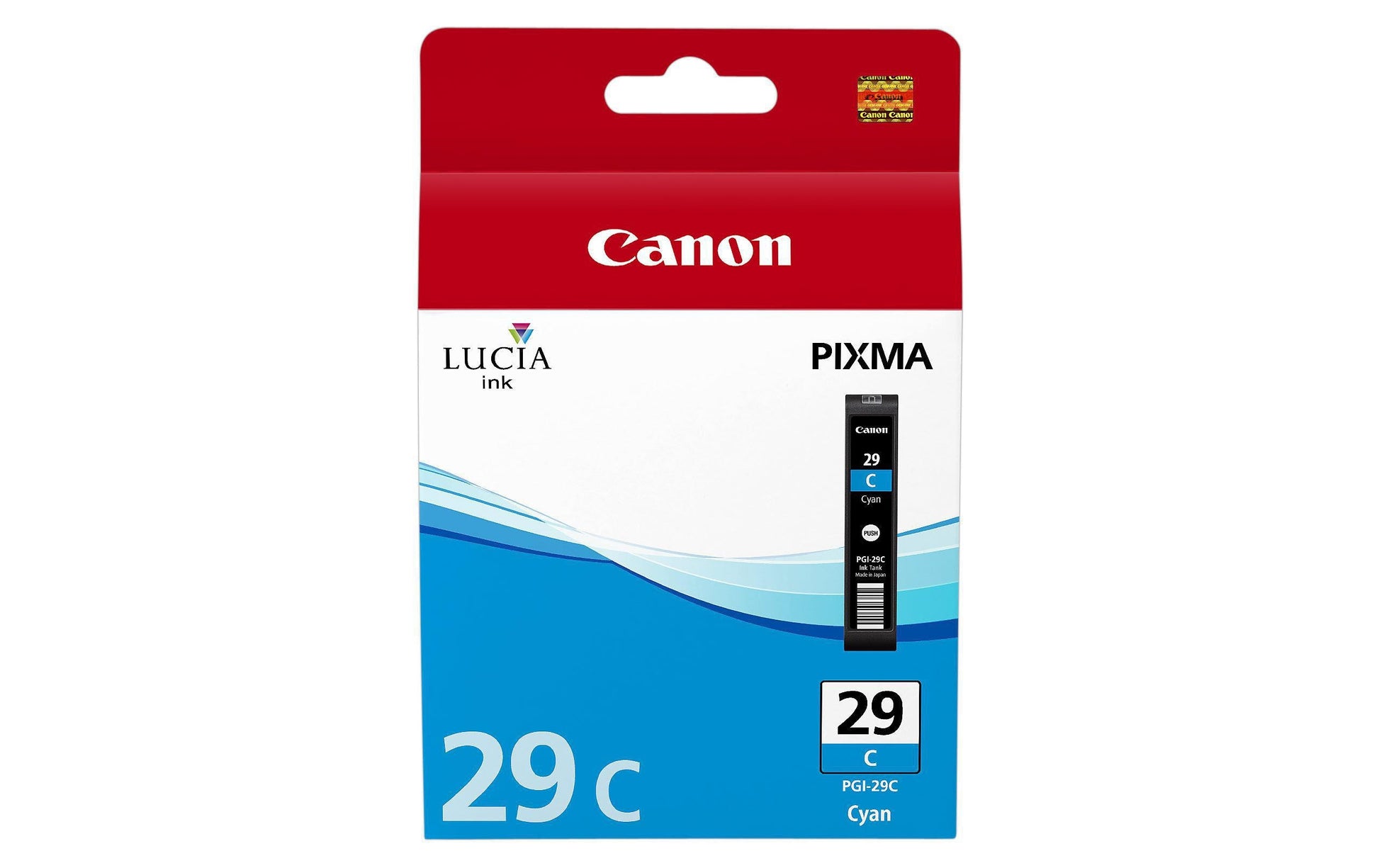 Canon PGI-29 Cyan Tintenpatrone (Original) – 1'940 Seiten – für PIXMA PRO-1
