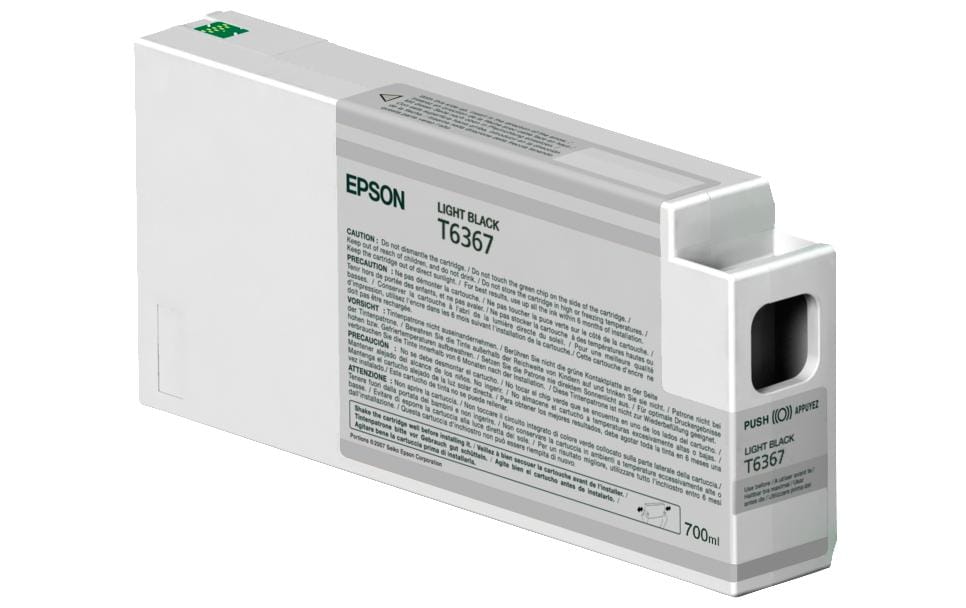 Epson Tintenpatrone T6367, Schwarz, 700 ml
