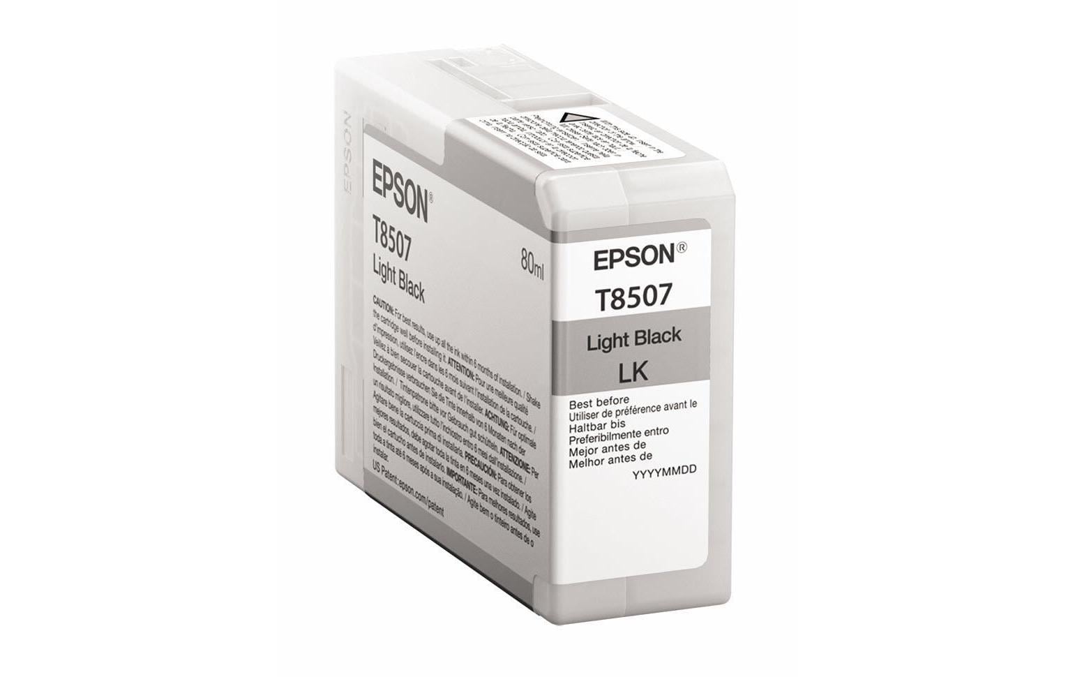Epson Tintenpatrone T8507 – für Inkjetdrucker, Multifunktionsgeräte