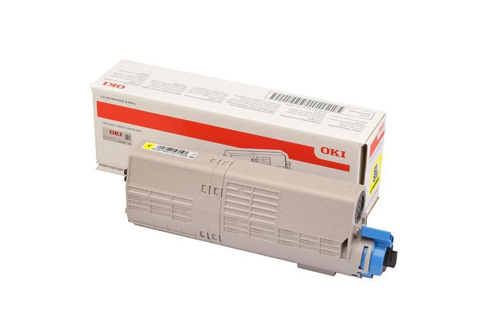 OKI Toner – Gelb, 1500 Seiten
