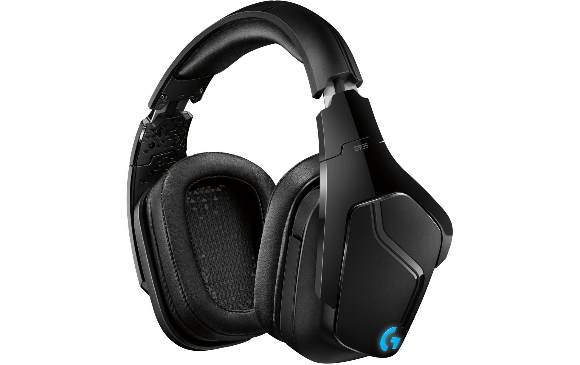 Logitech G G935 Gaming-Headset – Over-Ear, Kabellos + 3,5 mm Klinke, ANC, mit USB-A-Dongle