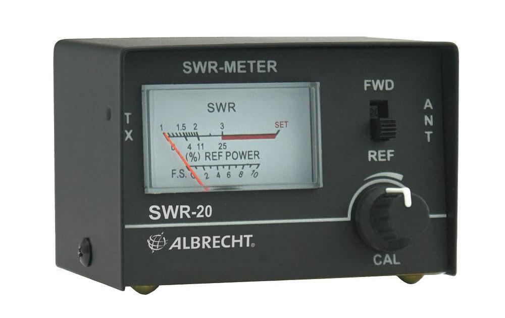 Albrecht SWR-20 – SWR-Messgerät, Schwarz