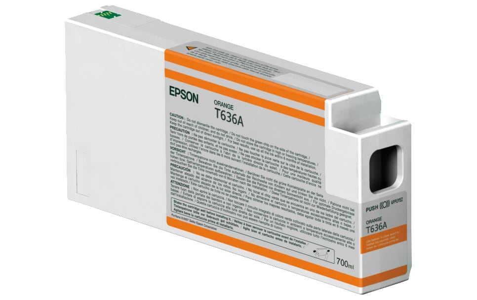 Epson Tintenpatrone T636A, Orange, 700 ml
