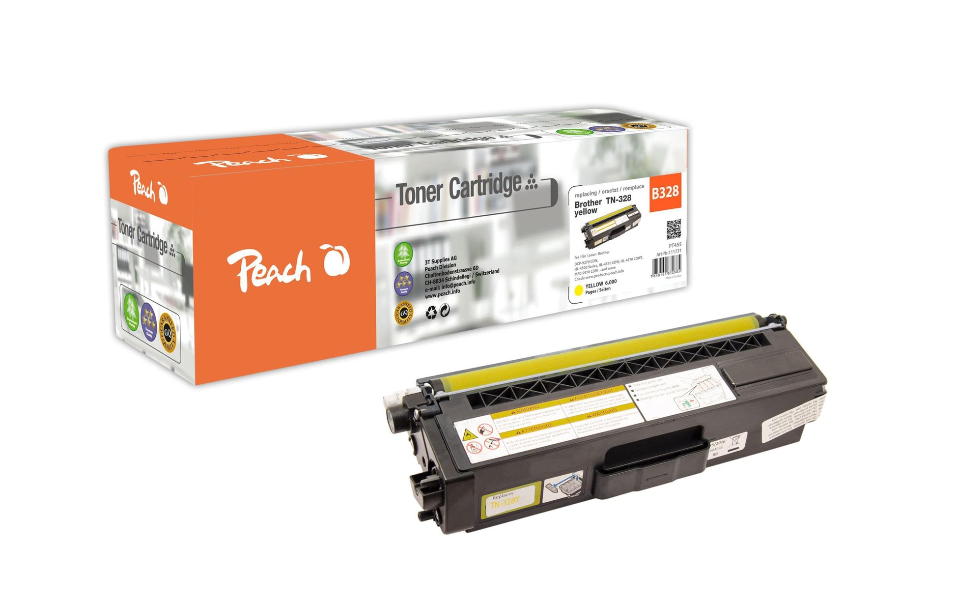 Peach Toner TN-328Y Gelb