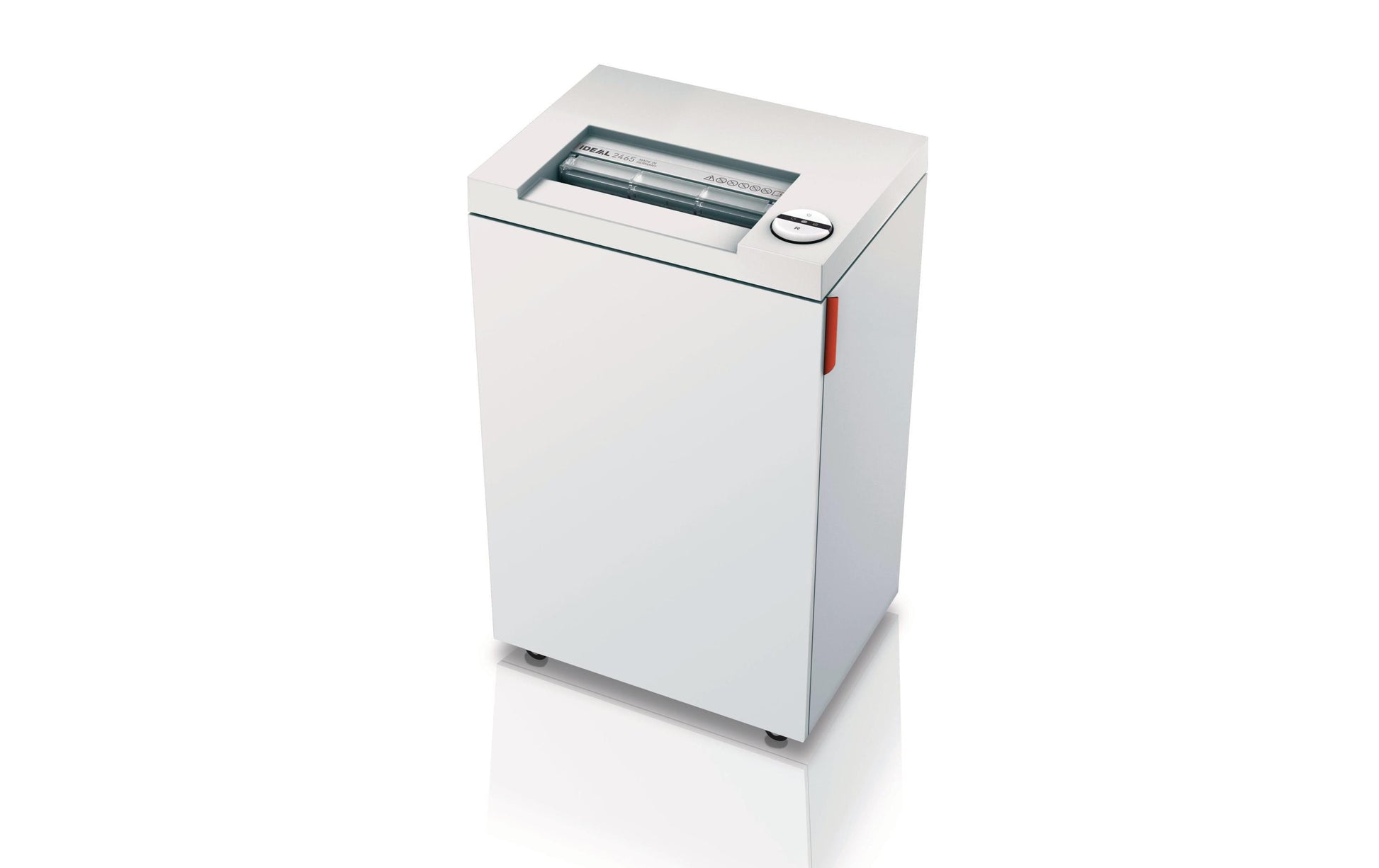 Ideal 2465/CC – Aktenvernichter, DIN P-4, Partikelschnitt 4 × 40 mm, 15 Blatt, 35 l, A4