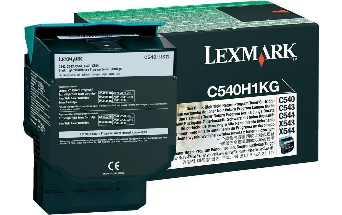 Lexmark Toner – schwarz, 2500 Seiten