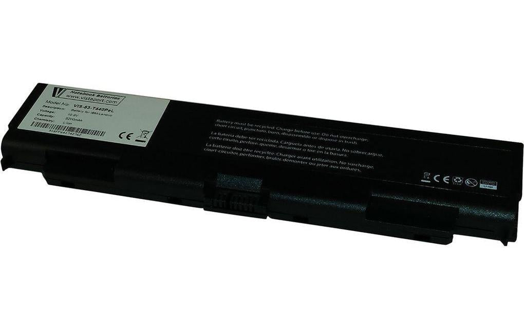 Vistaport Notebook-Akku – für Lenovo ThinkPad T440P/T540, L440/L540, W540/W541 – 56 Wh, 10,8 V (6 Zellen)