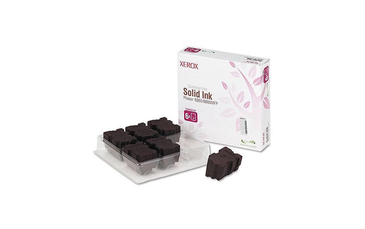 Xerox Tintenpatronen-Multipack 108R00747, Magenta, 6er-Pack, Original – für Phaser 8860DN, 8860MFP/D