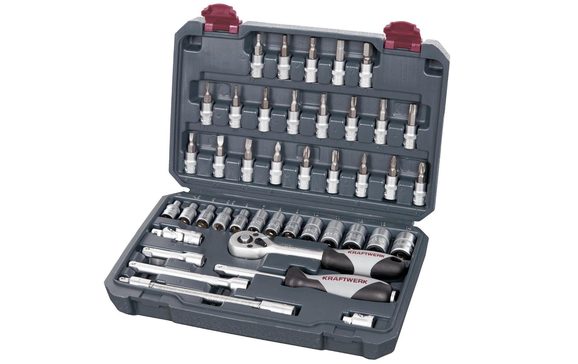 Kraftwerk Steckschlüssel-Set – Antrieb 1/4" – 204.101.000