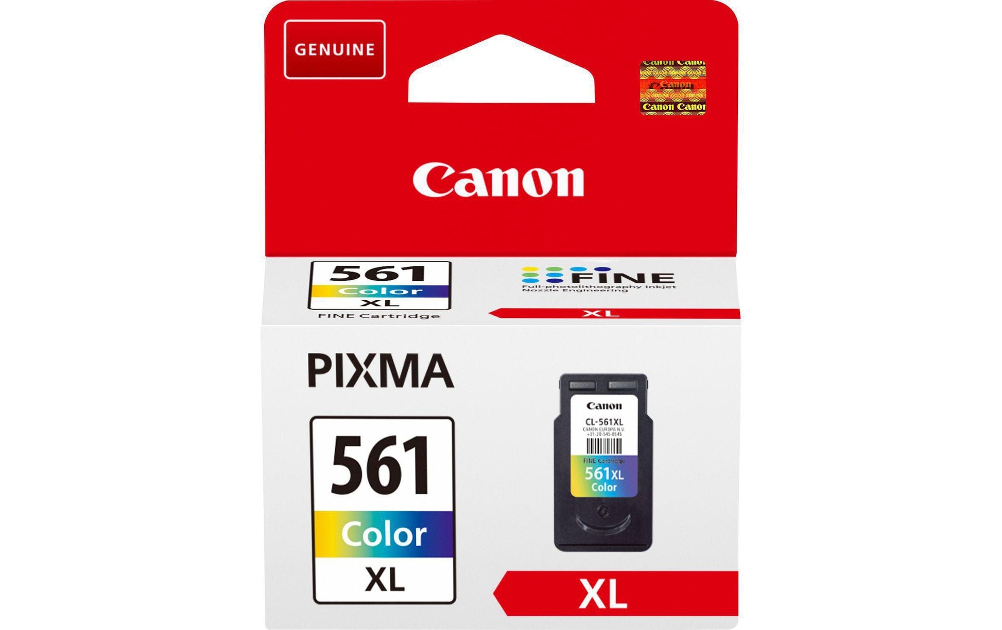 Canon Tintenpatrone CL-561XL, XL, 180 Seiten – für PIXMA-Modelle