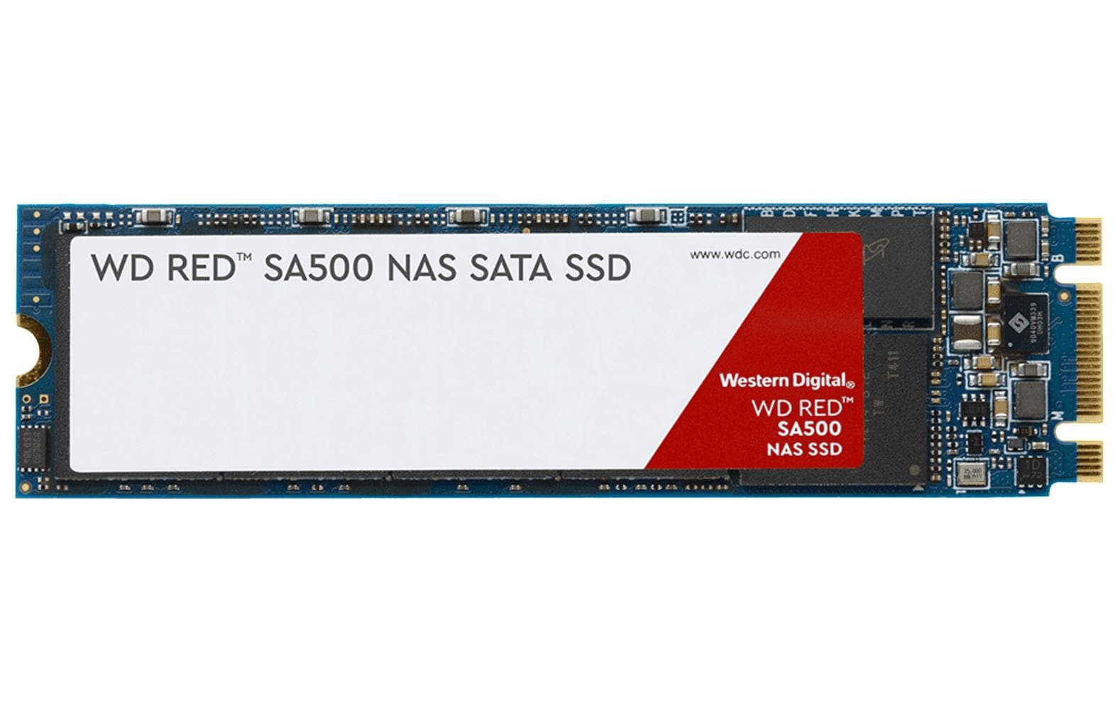 Western Digital Red SA500 1 TB – M.2 2280, SATA 6 Gbit/s, 560/530 MB/s