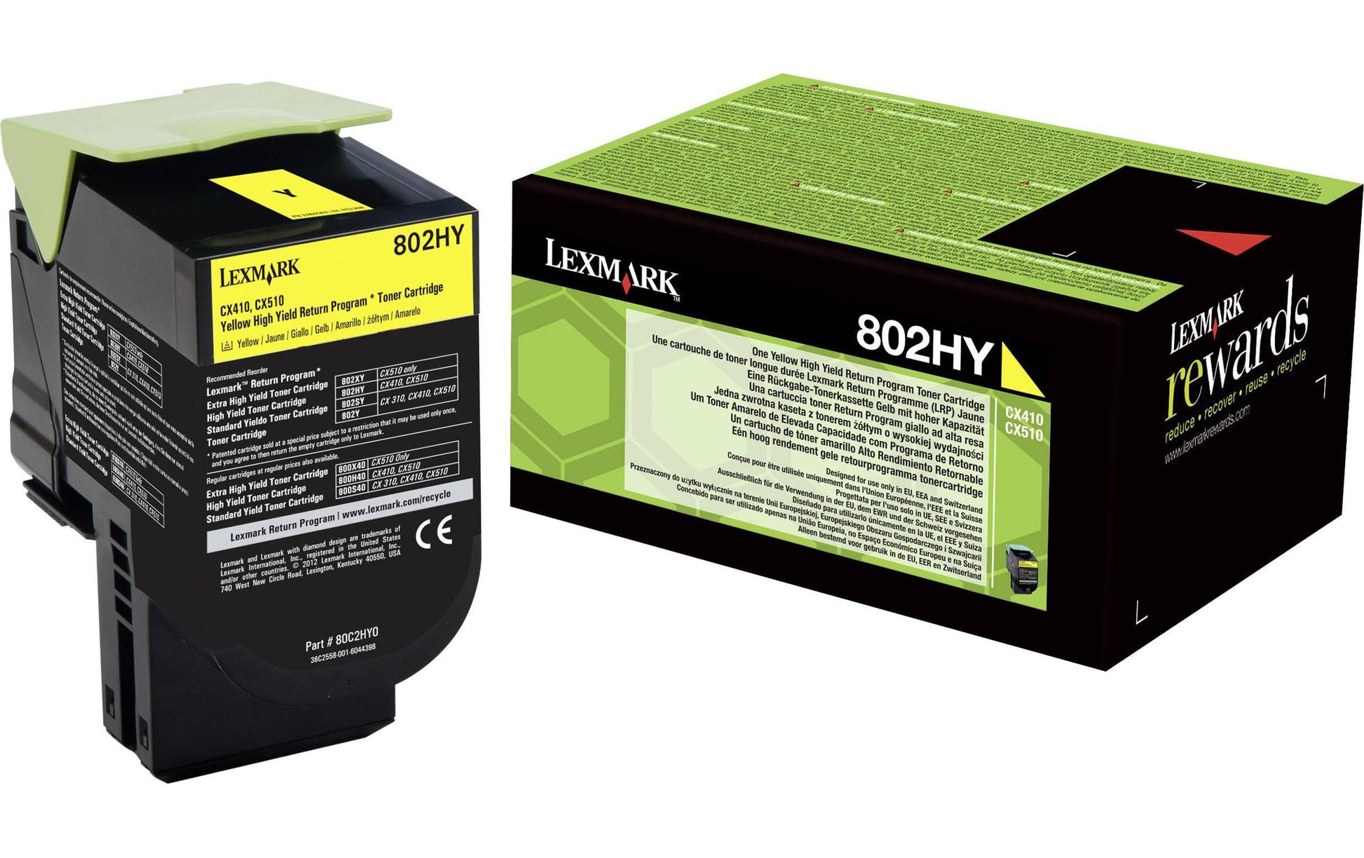 Lexmark Toner – Gelb, 3000 Seiten