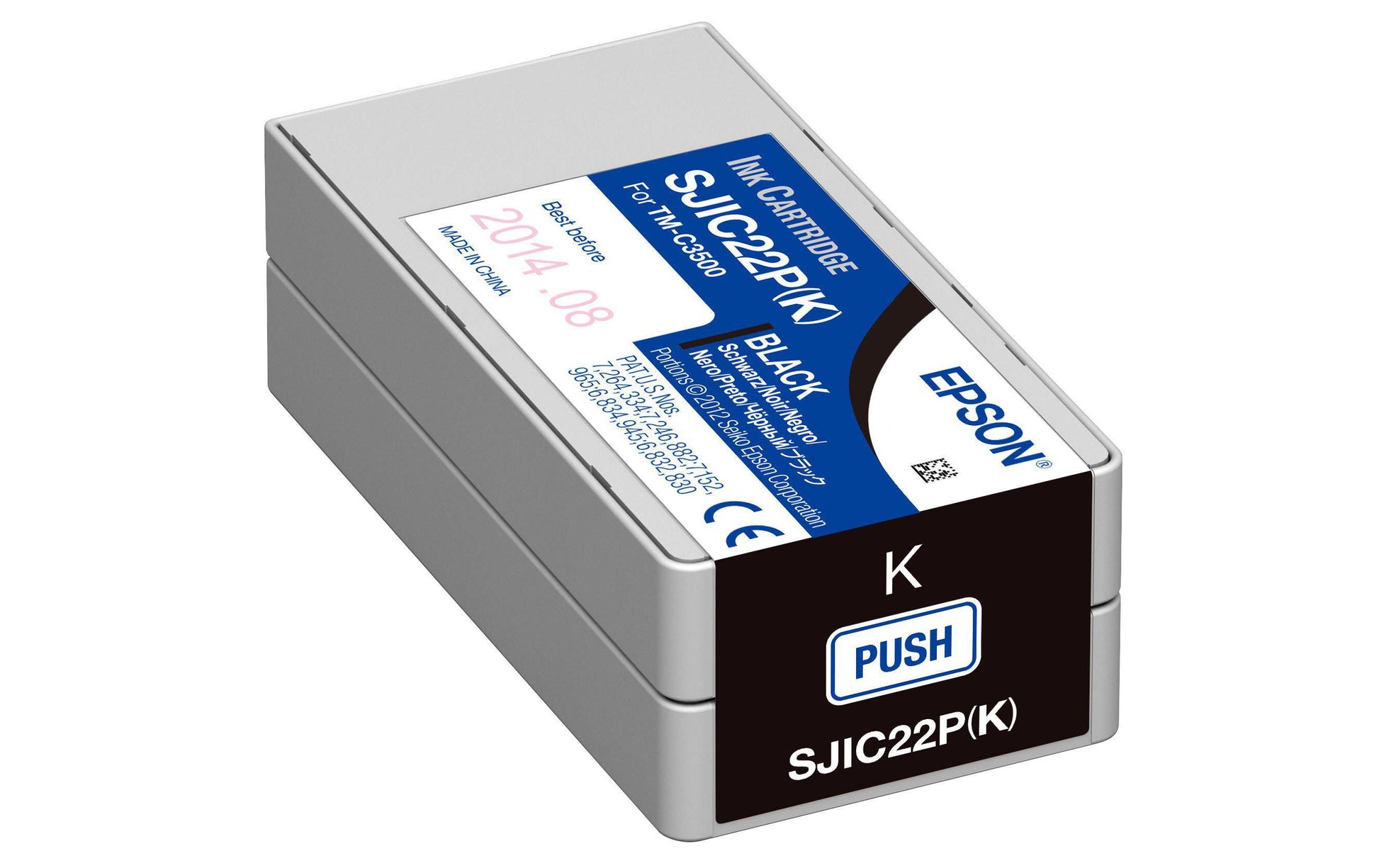 Epson Tintenpatrone SJI-C-22-P-(K), schwarz, 33 ml