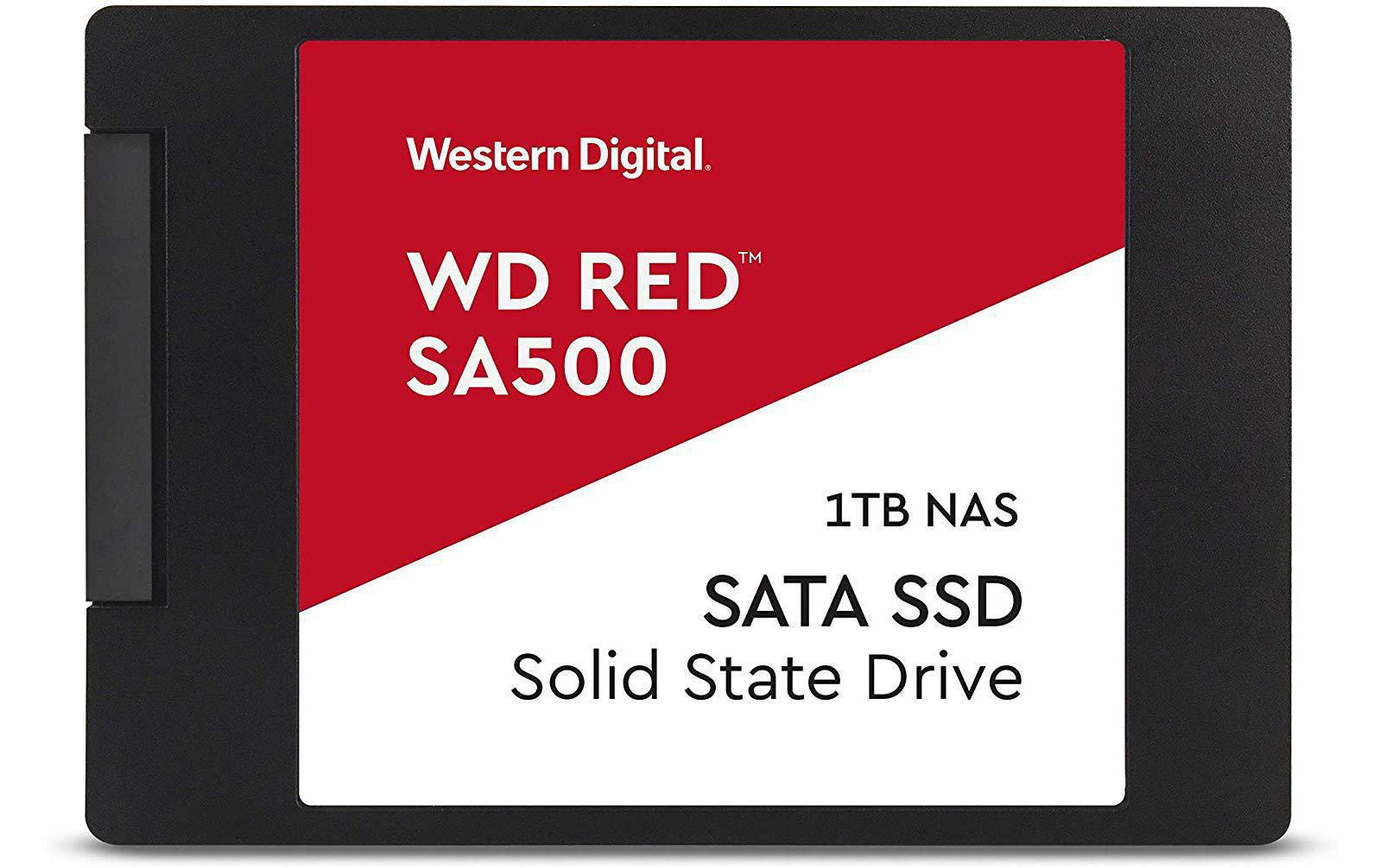 Western Digital Red SA500 1 TB – 2,5" SATA 6 Gbit/s, 530/560 MB/s