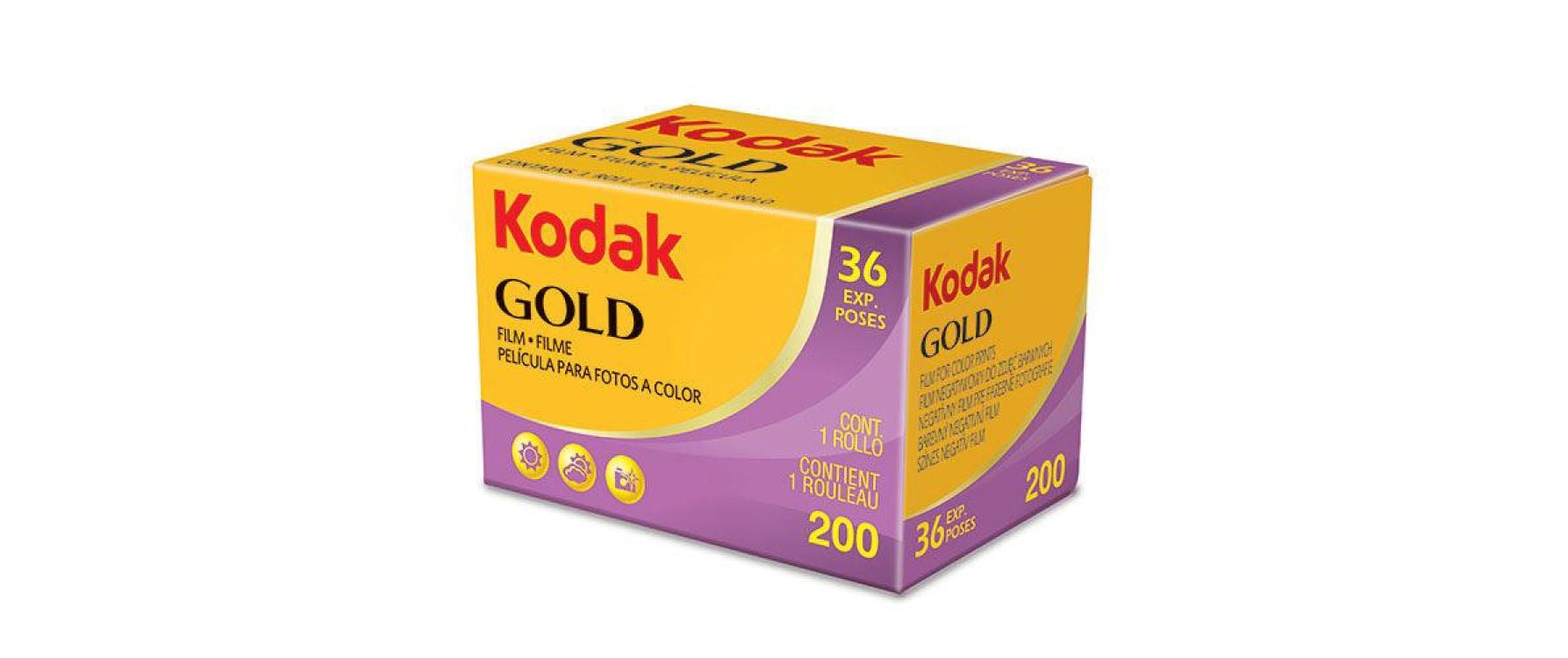 Kodak Gold Farbnegativfilm 135/36 – ISO 200