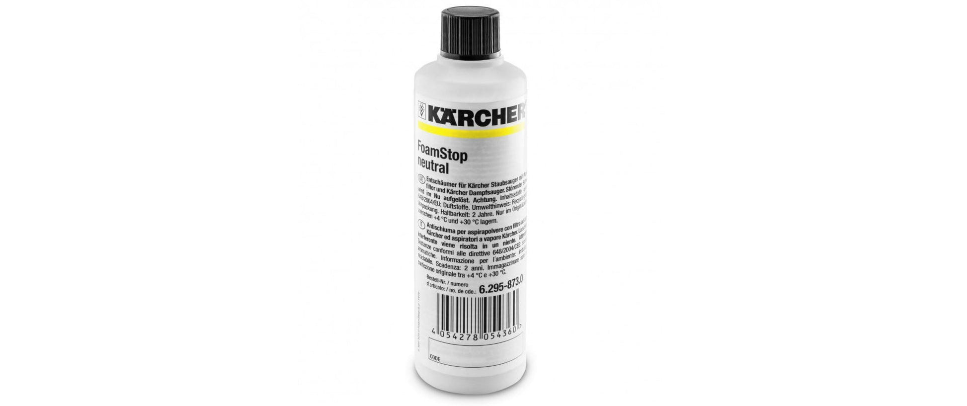 Kärcher Foamstop Neutral – Spezialreiniger – für DS 5.800 – 125 ml