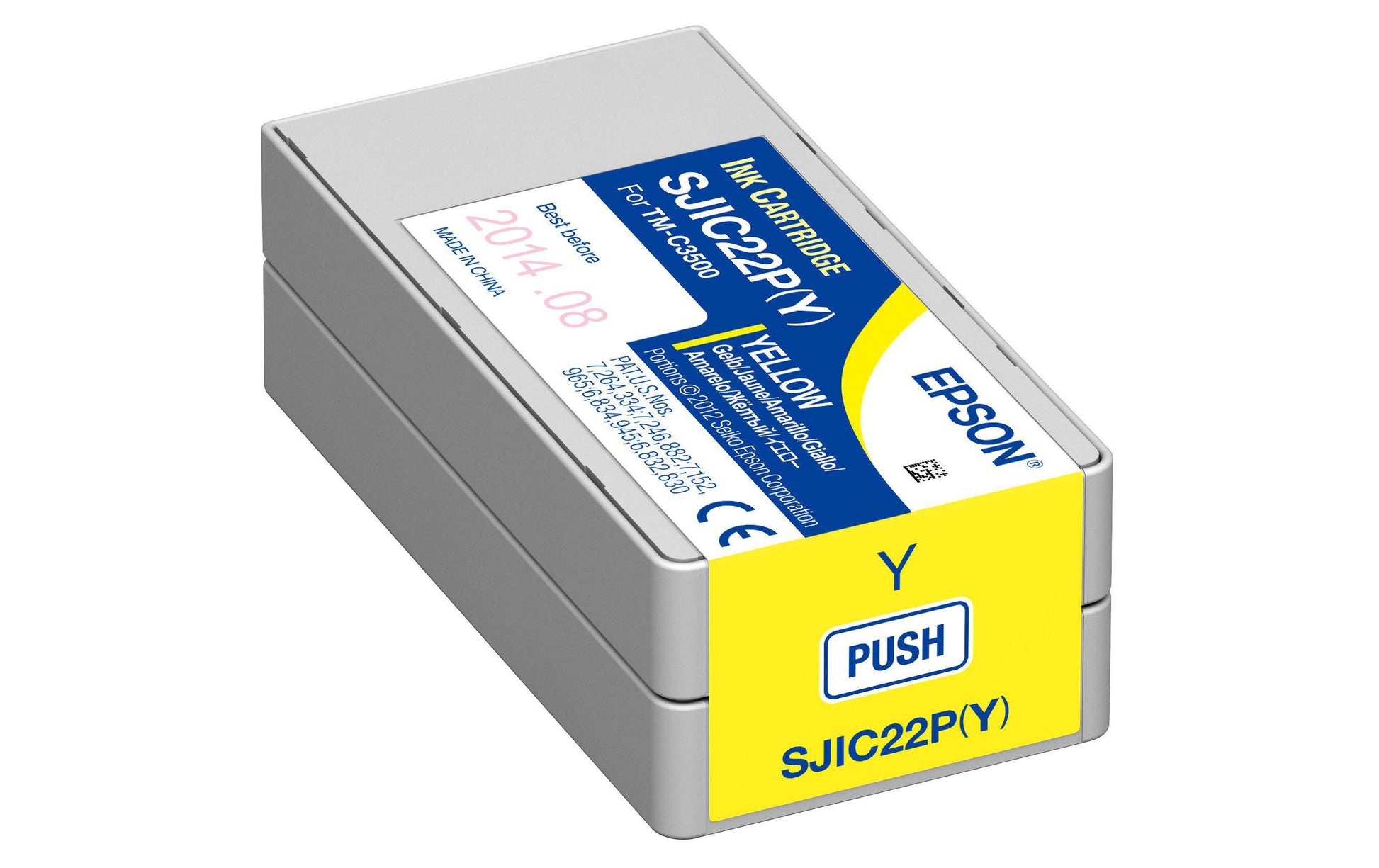 Epson Tintenpatrone SJI-C-22-P-(Y), Gelb, 32,5 ml