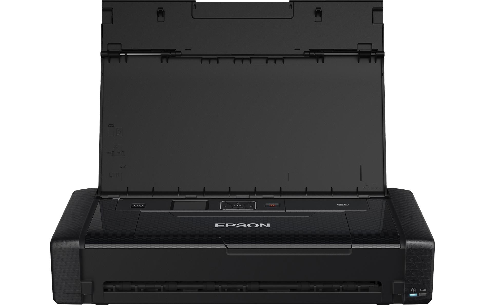 Epson WorkForce WF-110W – Mobiler Tintenstrahldrucker, A4, Farbe, WLAN/USB, 5760 × 1440 dpi